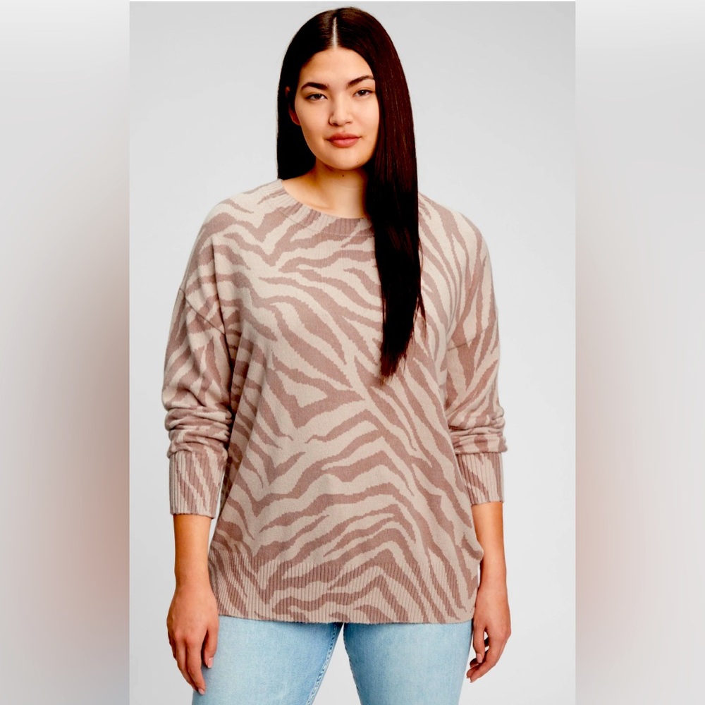 Gap Print Tunic Sweater